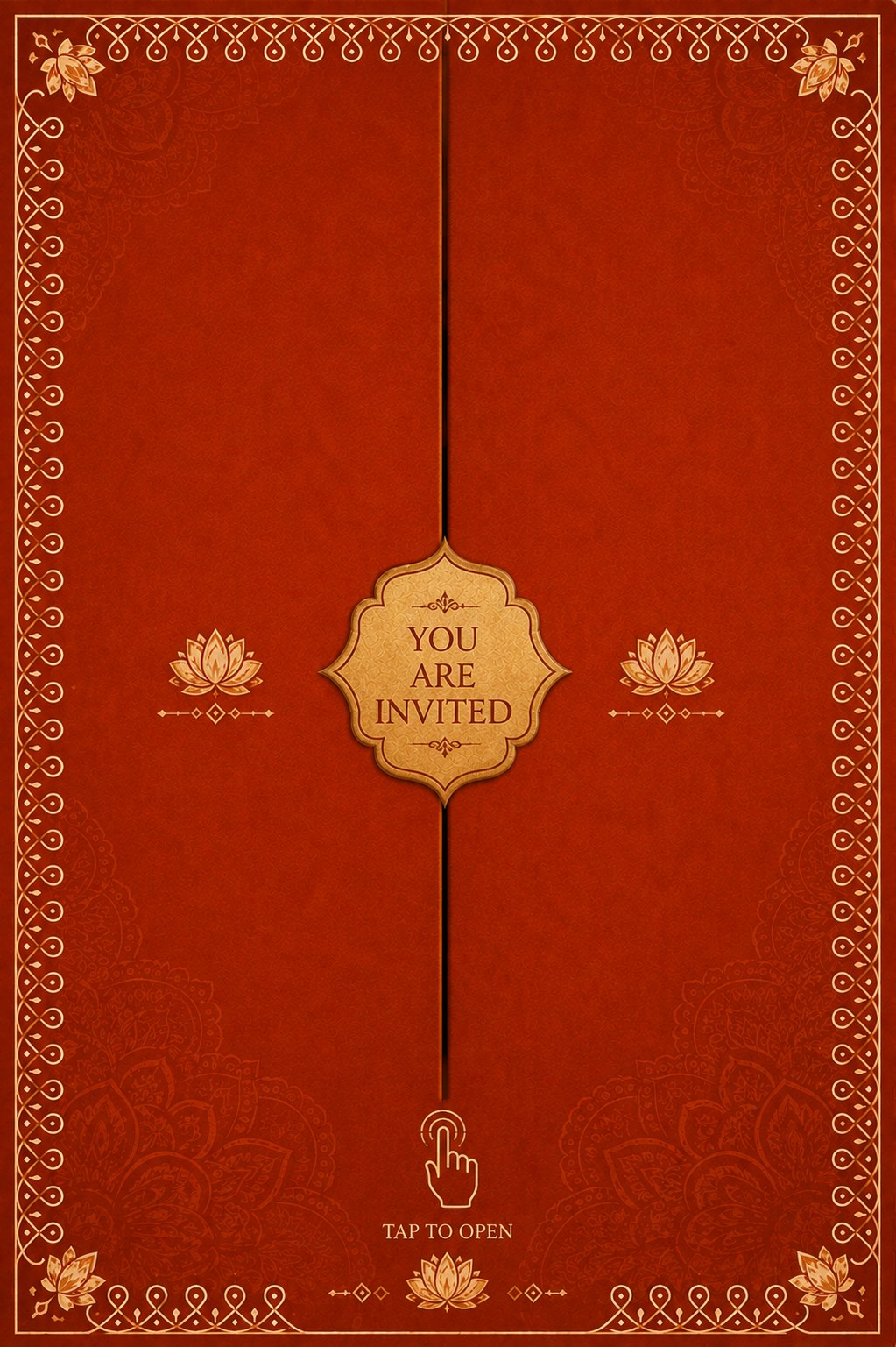 You are invited — tap to open
